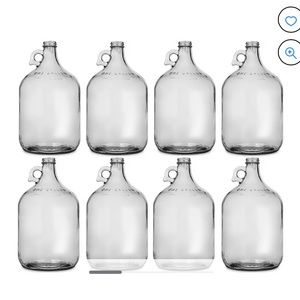 Gallon milk jugs. I have 8